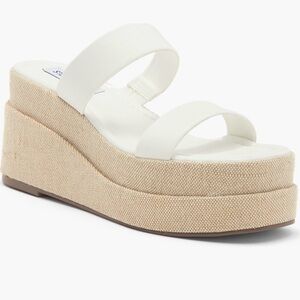 Steve Madden Merrcer Platform Slide Sandal NWT